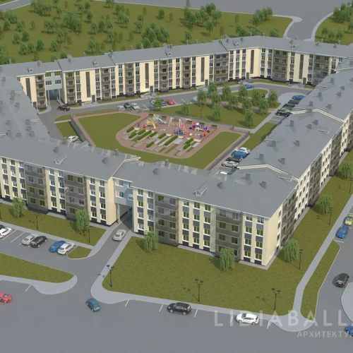 Многоквартирный жилой дом в поселке Шушары